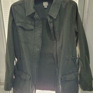 A New Day Olive Green Utility Jacket